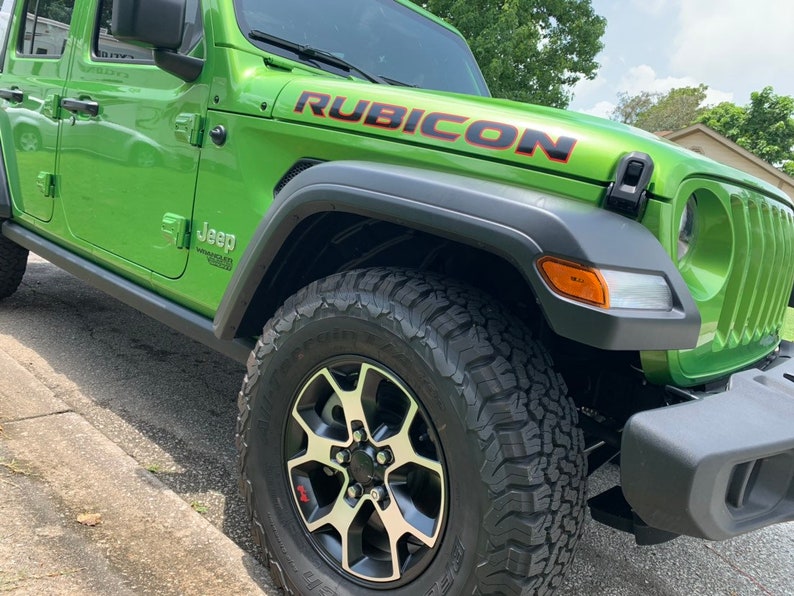 Rubicon Decal set jeep wrangler cj fj cruiser