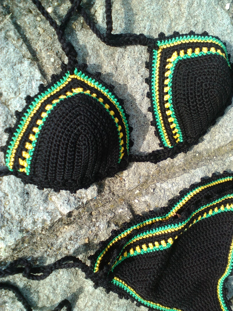 Crochet bikini set Simone Jamaica bikini Crochet Beachwear Etsy