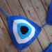 EVIL EYE BOHEMIAN SWIM COVER UP WITH PEARLS