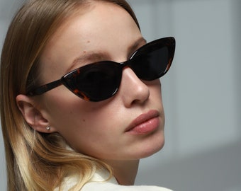 Cat-Eye-Sonnenbrille für Damen mit polarisierten Gläsern