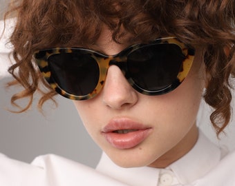 Cat Eye Sunglasses Women Polarized UV400 | Tortoise Shell  display picture 2