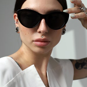 Fashion sunglasses women black and tortoise shell with polarized lenses UV400 image 9