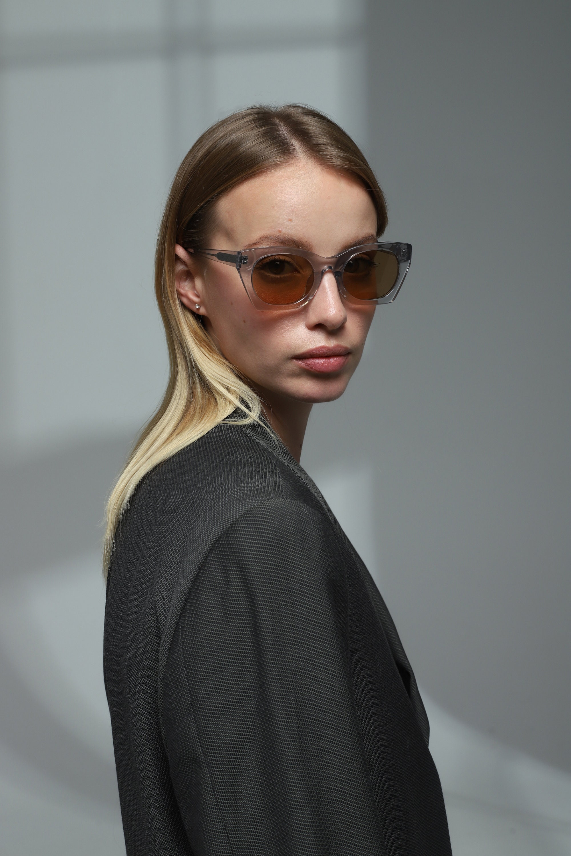 Trendy Polarized Sunnies | Rectangle Cat Eye Sunglasses 