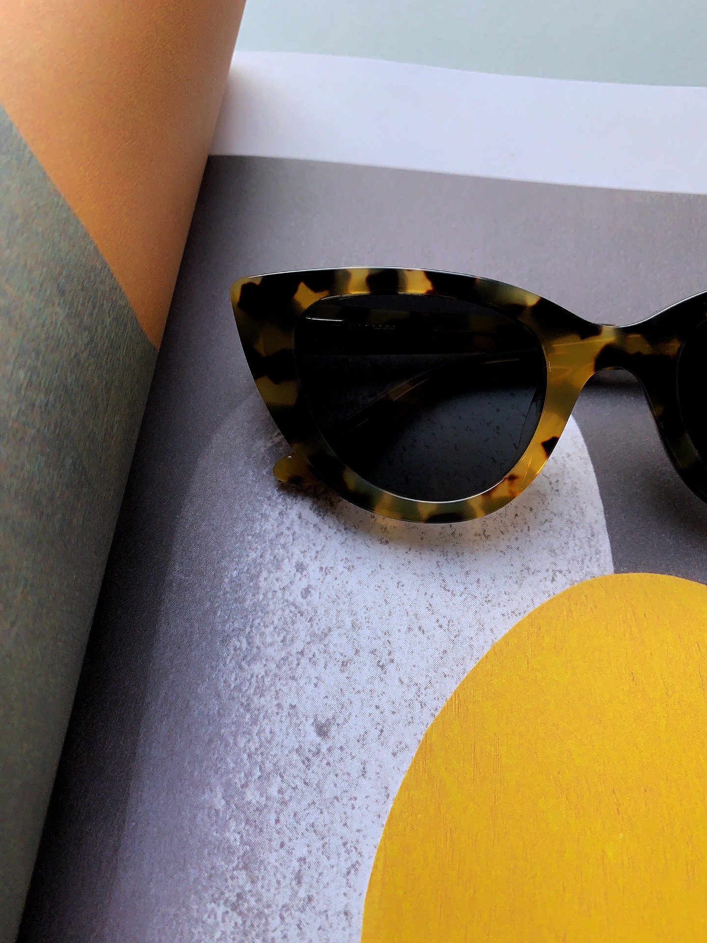 Cat Eye Sunglasses Women Black Tortoiseshell With Polarized -  Finland