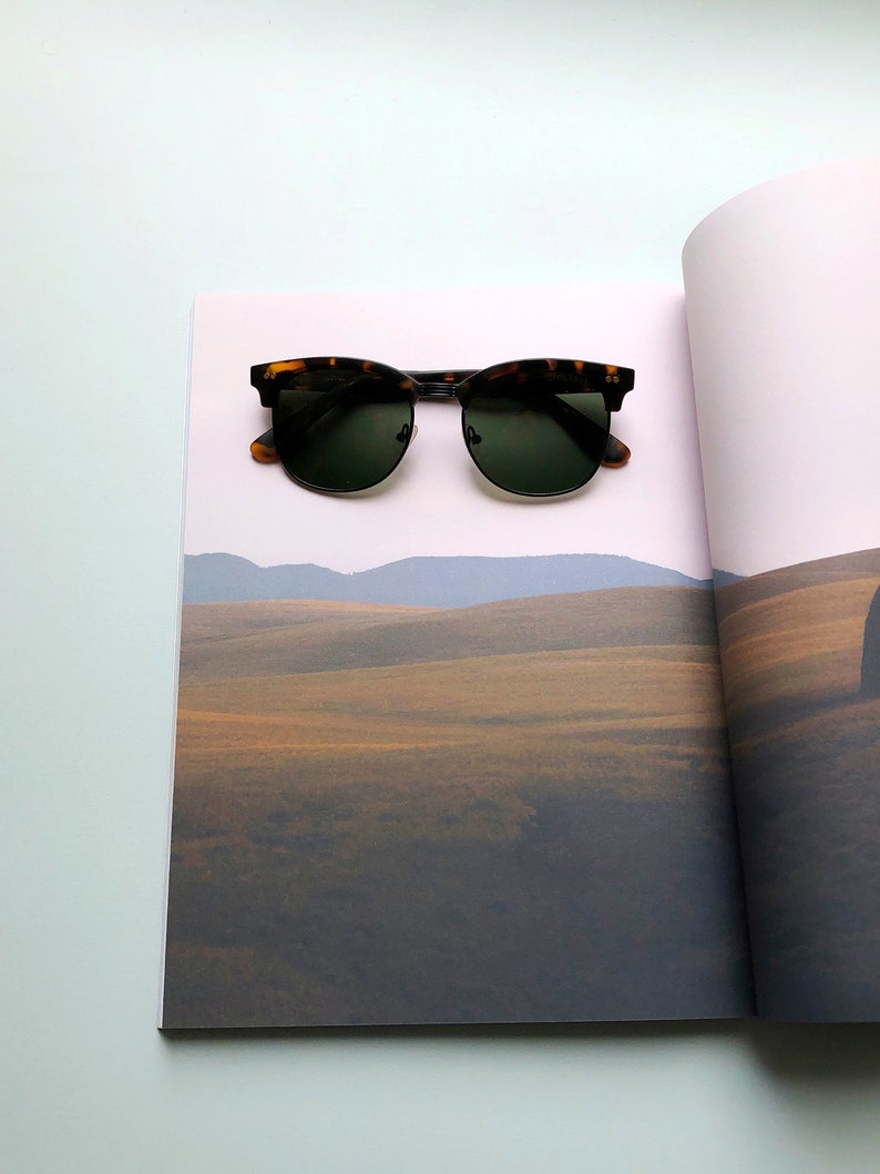 Black Tortoise Shell Sunglasses for Men With Polarized Lenses Etsy