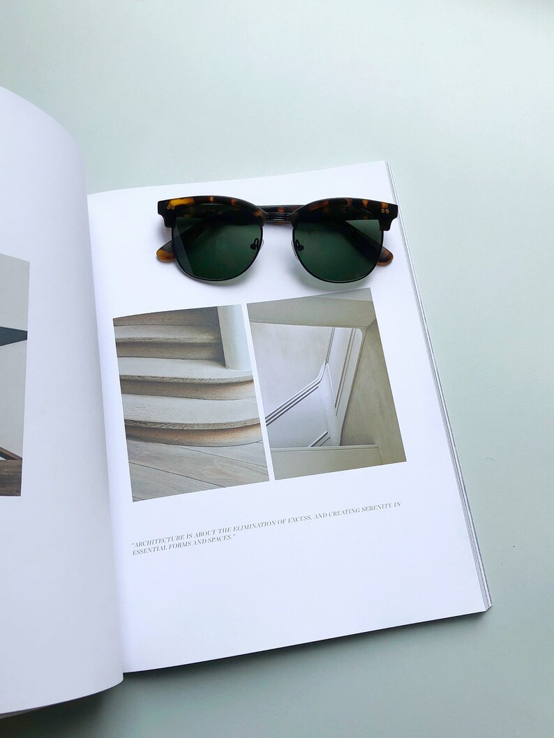 Black Tortoise Shell Sunglasses for Men With Polarized Lenses Etsy