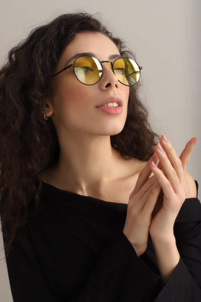 custom round sunglasses