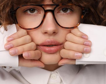 Aviator Glasses Frames | Tortoise Eyeglasses | Optical Frame for Women & Men
