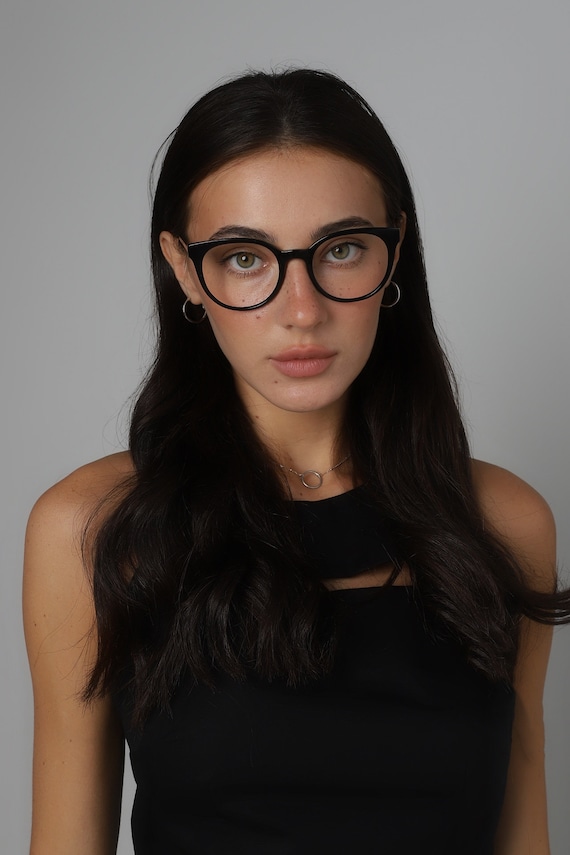 Big Round Glasses Frames Women With Non Prescription or