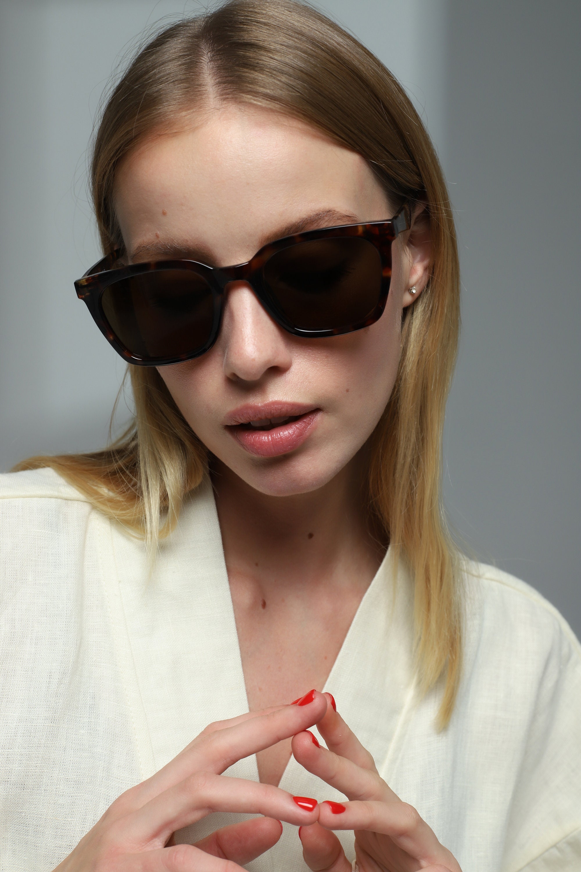 Trendy Rectangle Square Sunglasses for Women | Designer 