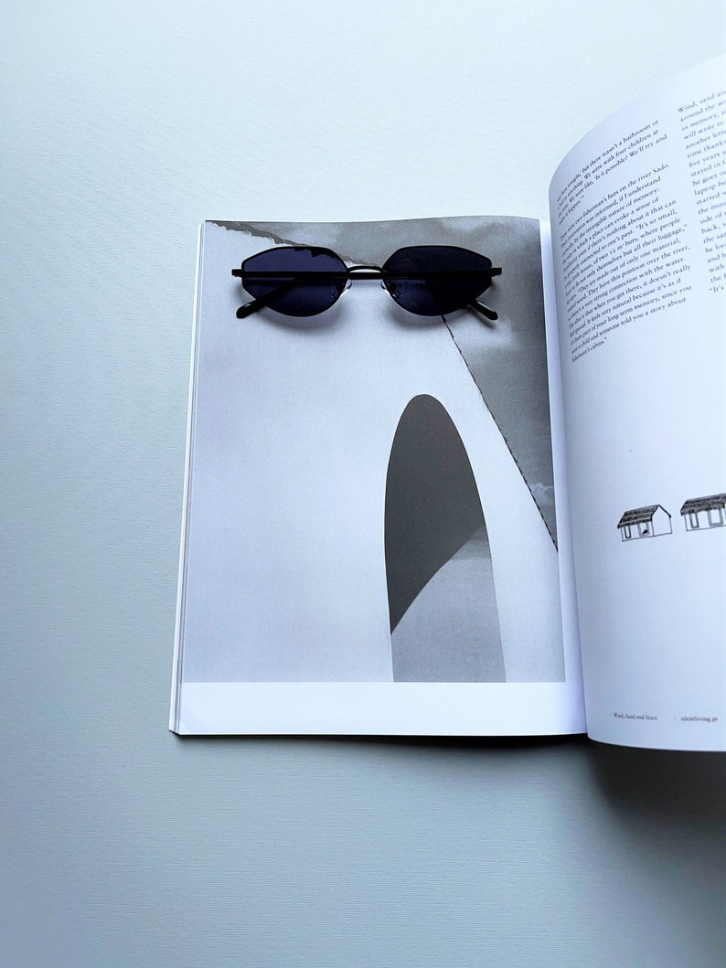 small sunglasses blue brown lenses