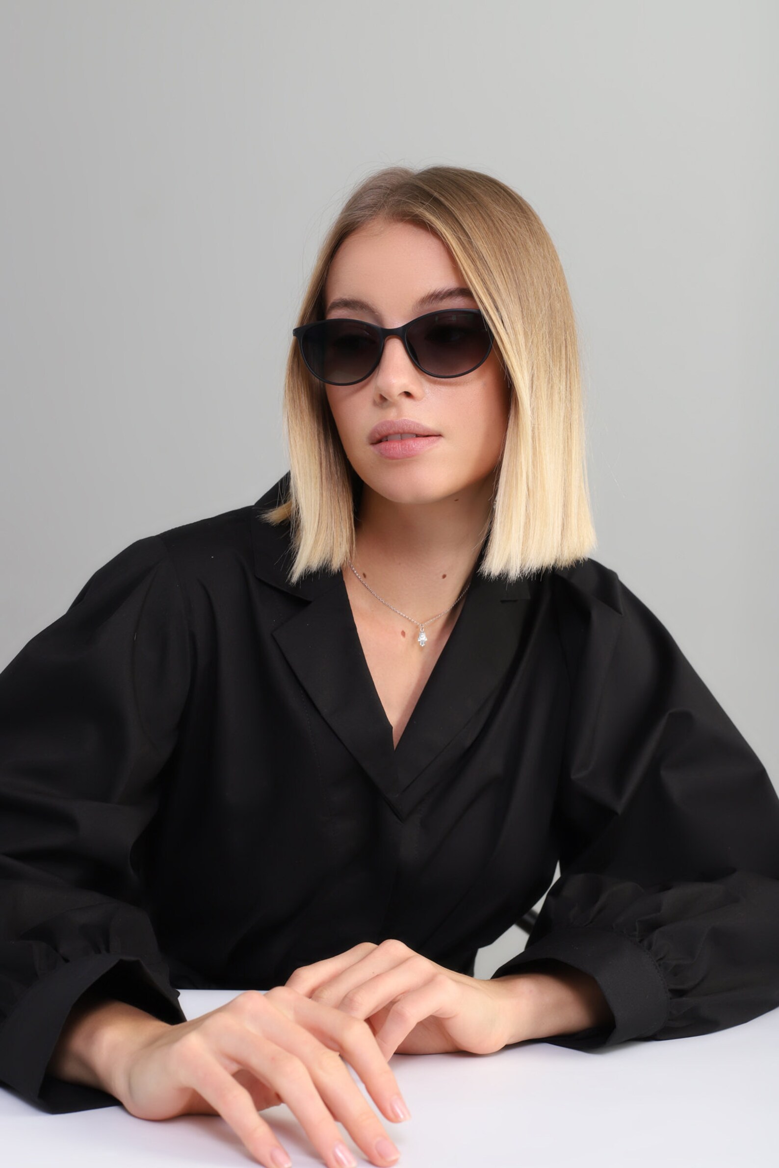 Small Cat Eye Glasses Frames in Black Color With Prescription Etsy