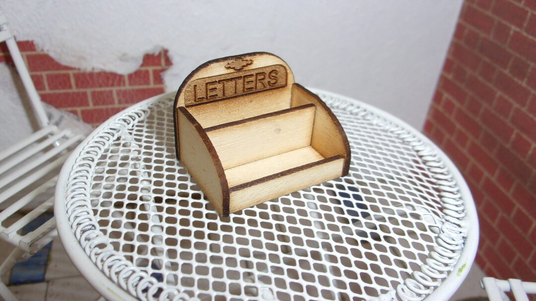 Letter Rack Made in 1.5mm Obeche 1:12th Dolls House - Etsy