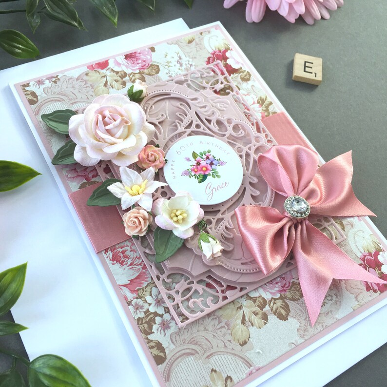Luxury Birthday Card Handmade Birthday Card Personalised Etsy Luxury Birthday Card Handmade Birthday Card Personalised Etsy
