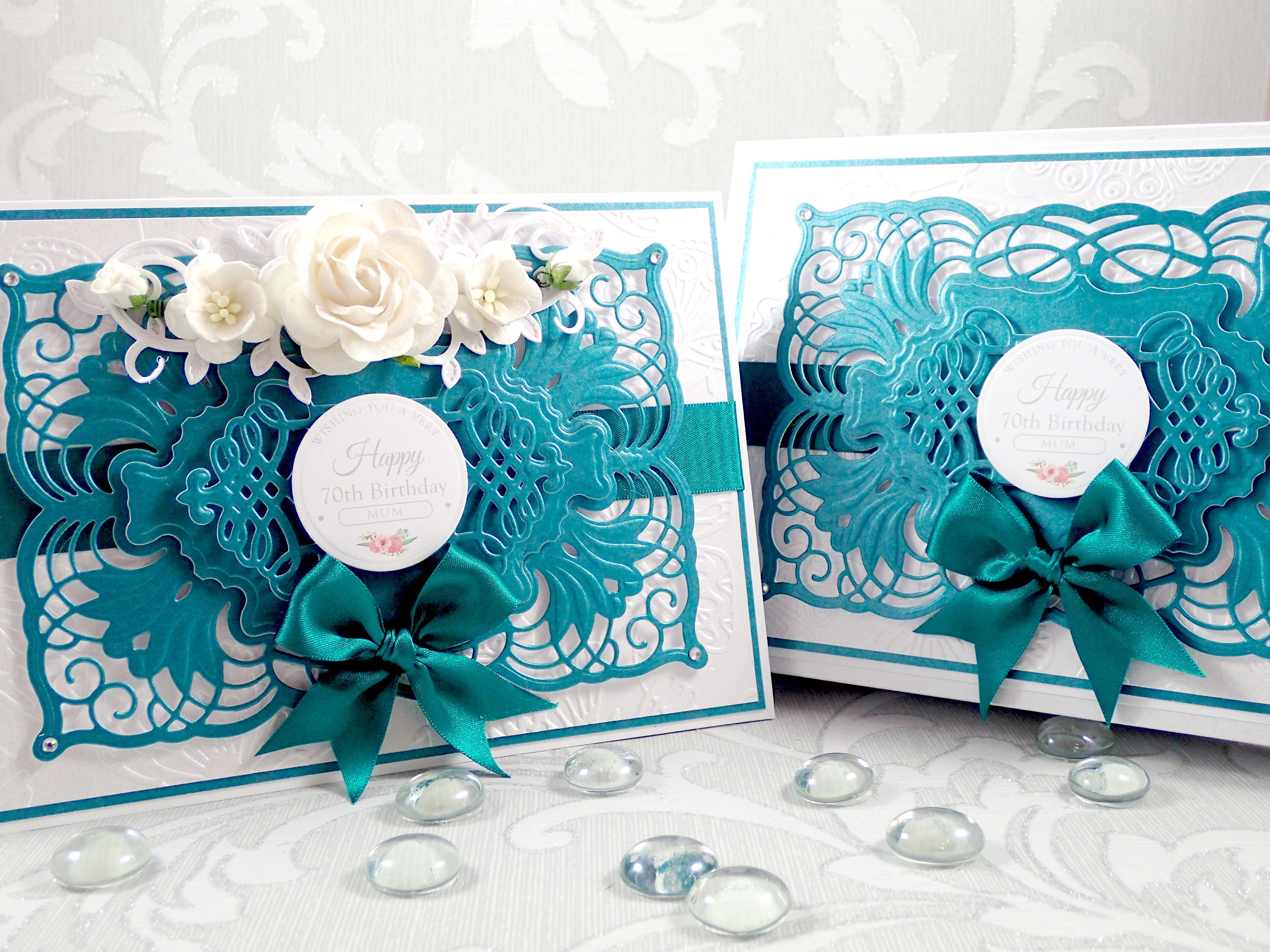 Boxed Birthday Card Luxury Handmade Birthday Card Etsy