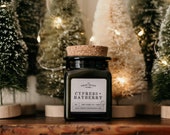 Holiday Soy Candles - "Cypress and Bayberry" Winter Holiday Candles Christmas Tree Outdoorsy Candle Pine Candle Soy Melts and Candles Earthy