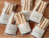 Organic Palo Santo Sticks - 3PC Sacred Wood Incense Stick Purifying and Cleansing Herbal Remedies Energy Cleanse Ethically Sourced Sticks