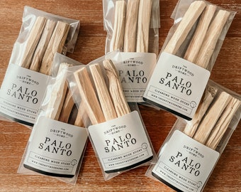 Organic Palo Santo Sticks - 3PC Sacred Wood Incense Stick Purifying and Cleansing Herbal Remedies Energy Cleanse Ethically Sourced Sticks