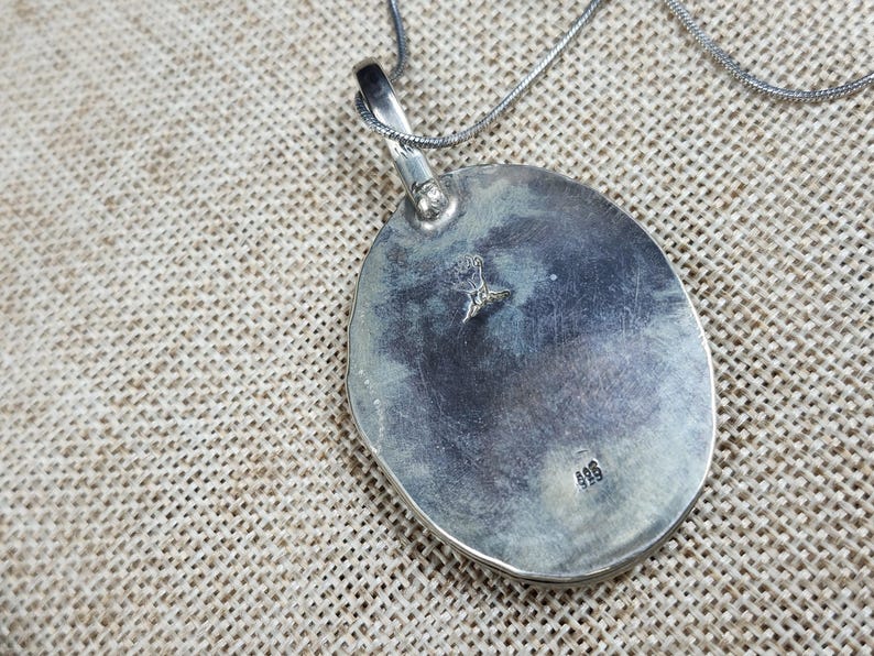 Desert Sunrise — Mookaite Jasper Pendant | Sterling Silver Stone Necklace bild 6
