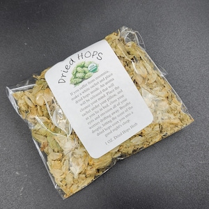 1 oz Dried Leaf Hops Herb