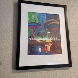 Soma Swapna - Original Art Print 8x10 by Rebecca Epp Framed Print