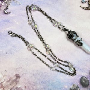 Veilwalker Opalite Pendulum Necklace