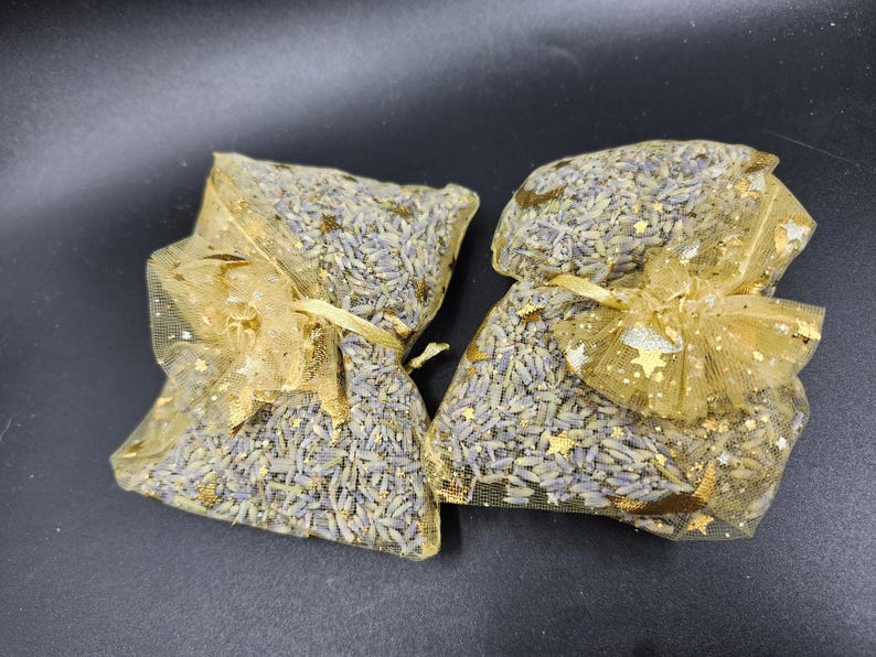 Bolsitas de lavanda, 2 bolsitas de hierba de lavanda francesa seca de 0,5 oz cada una imagen 8