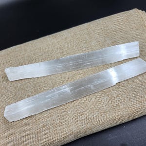Selenite Wand - 8&quot; Selenite Sticks
