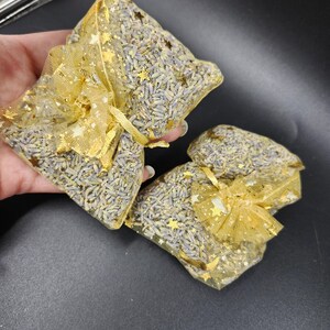 Bolsitas de lavanda, 2 bolsitas de hierba de lavanda francesa seca de 0,5 oz cada una imagen 9