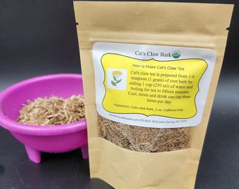 Organic Cat's Claw Bark Dried Herbal Tea