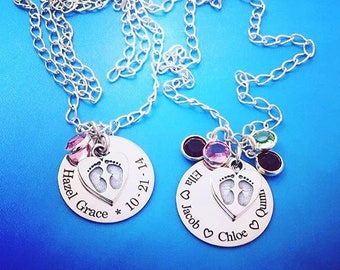 Personalized Necklace with Birthstone