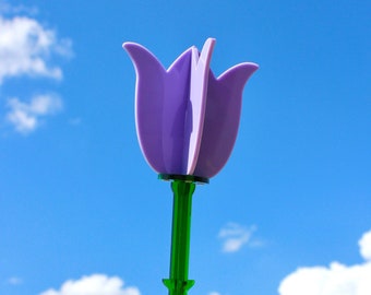 Acrylic Tulip *Lavender* Stake