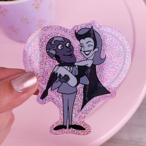 Wanda and Vision Sticker Holographic