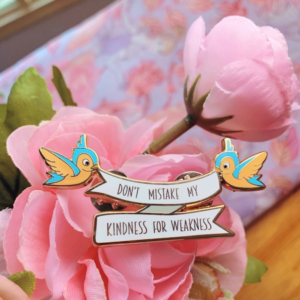 Kindness Enamel Pin by Uncommon Nonsense