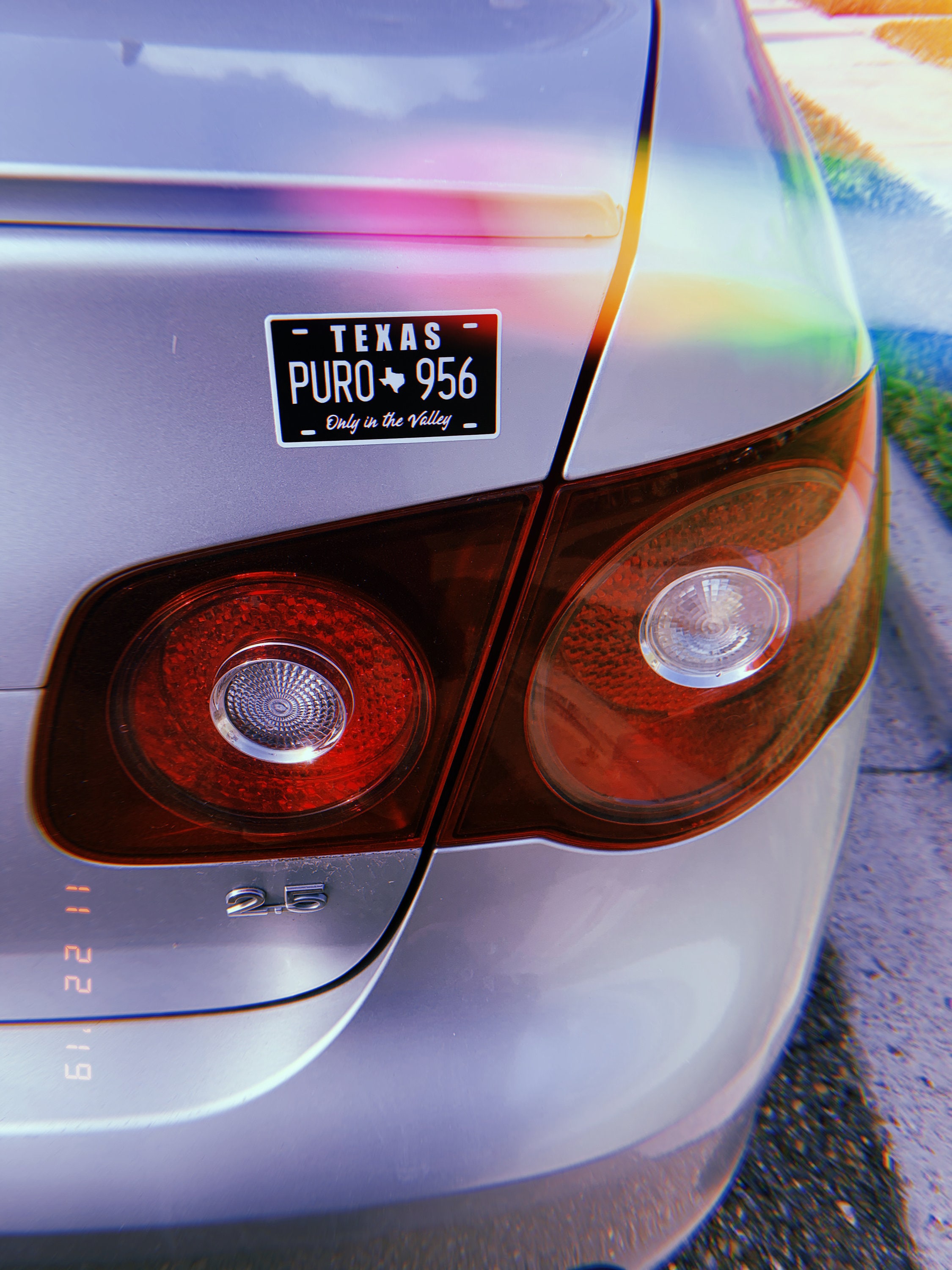 Puro 956 Texas License Plate 2 Sizes Vinyl Sticker Etsy