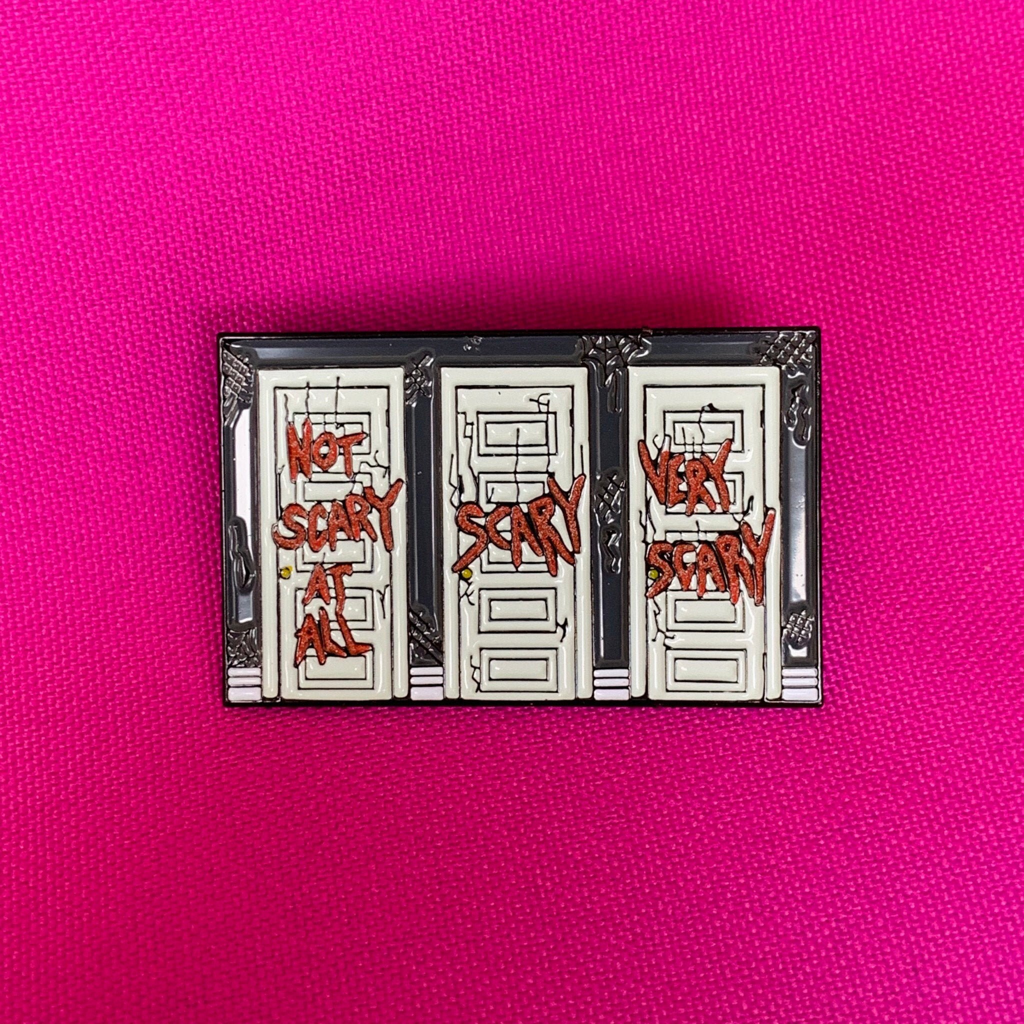 It Movie Glow in the dark Pennywise Enamel Pin