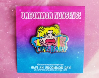 Cry Baby Sailor Moon Pin