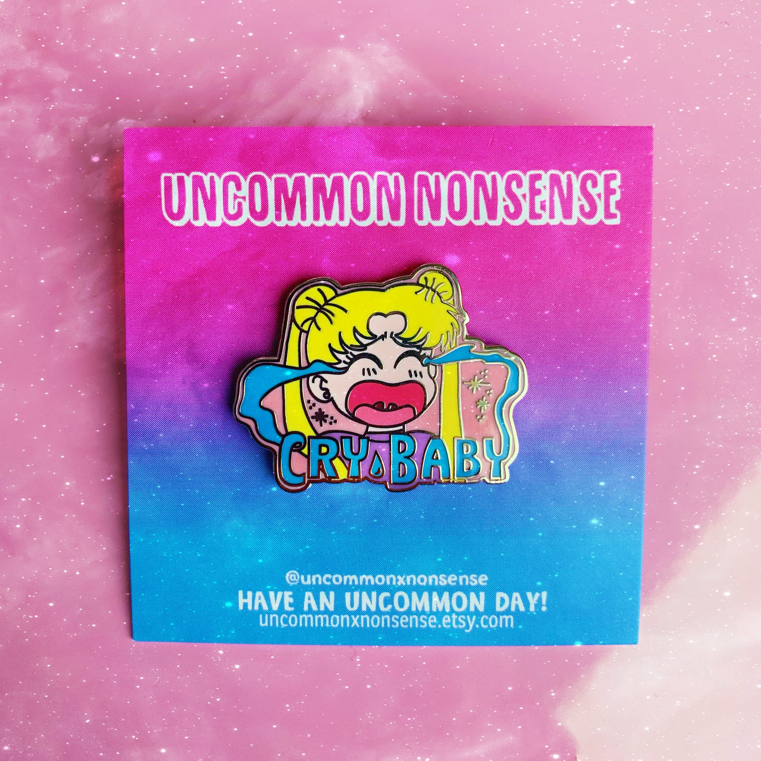 ABYstyle - SAILOR MOON - Pin's - Luna, Métal, Métal