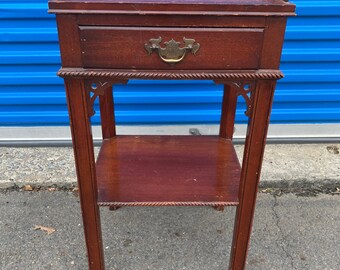 Mahogany Nightstand Etsy