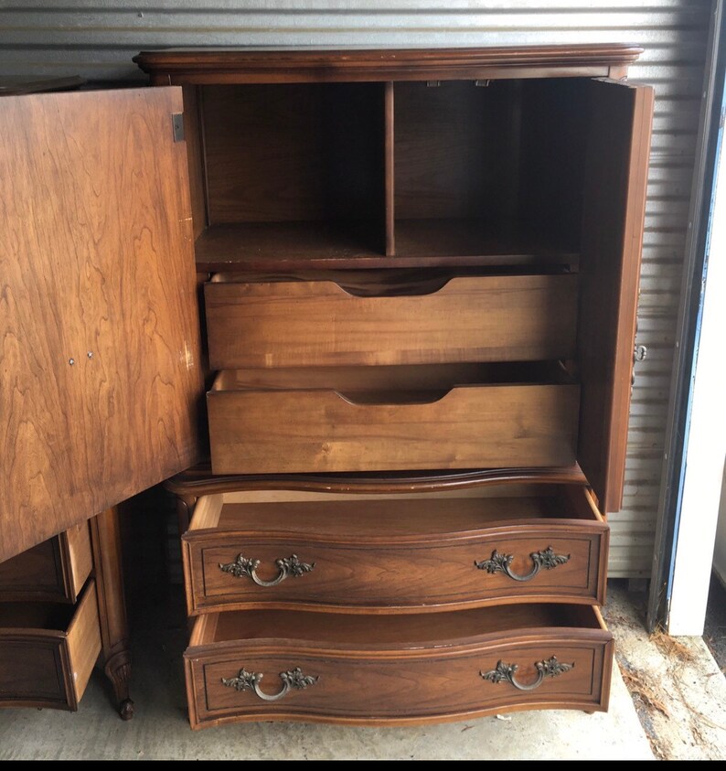 Vintage Complete Dixie French Provincial Bedroom Set ...