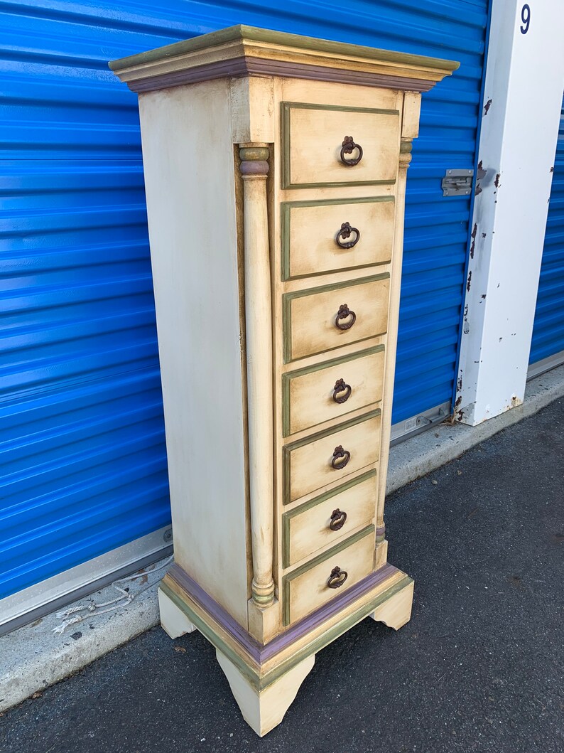 Vintage Lingerie Skinny Chest of Drawers Etsy