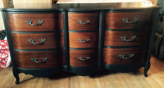 Sold To Robin Custom Order Vintage French Provincial 9 Drawer Etsy