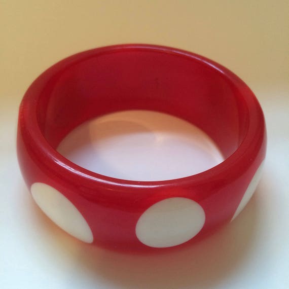 Thoroughly Mod Polkadot Bangle - image 3