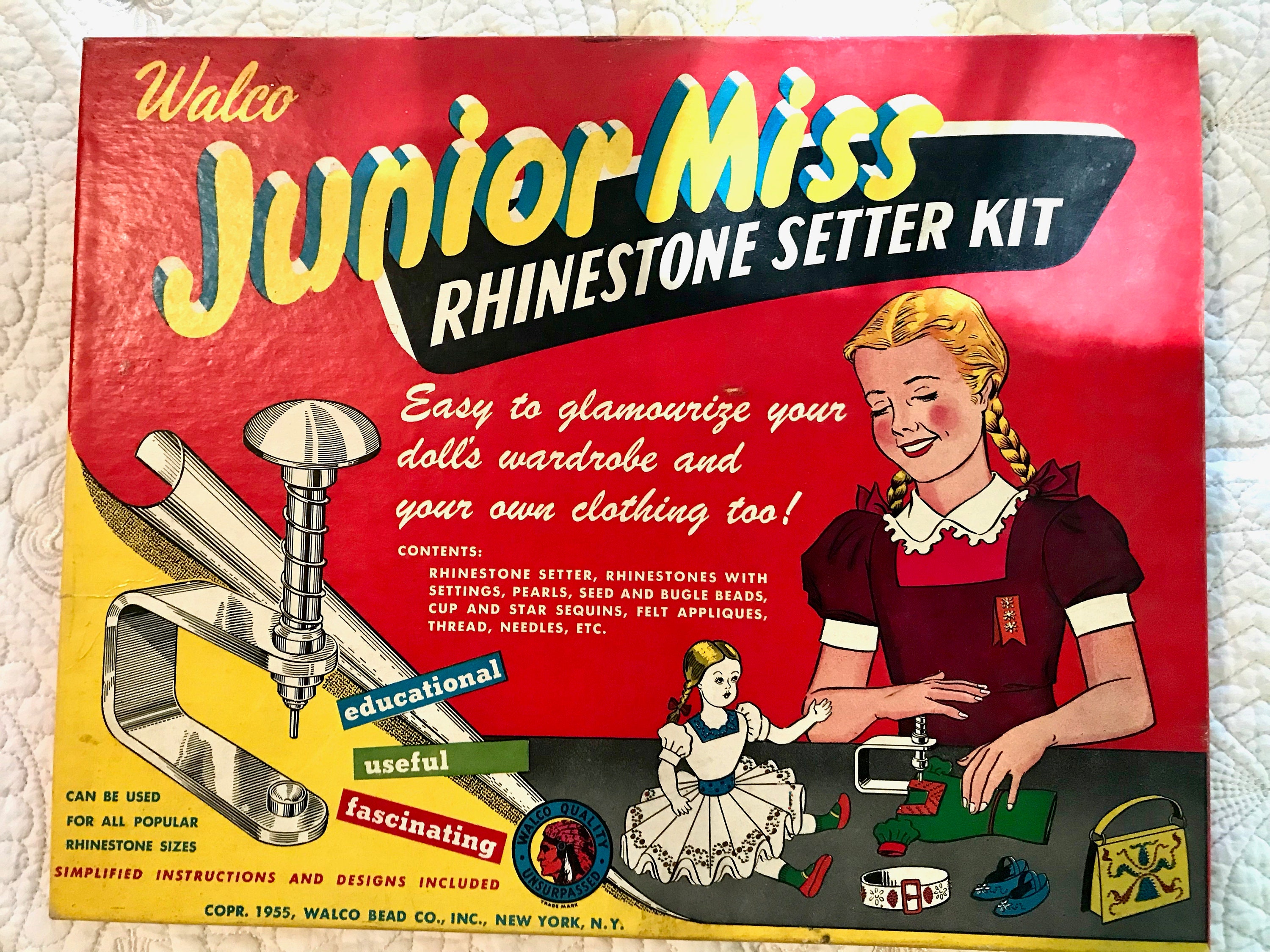 Vintage Rhinestone Stud Setter, the Bedazzler Rhinestone Kit, Vintage  Rhinestone Stud Setter Machine, 1980s Crafts Kit, Bedazzler Set 