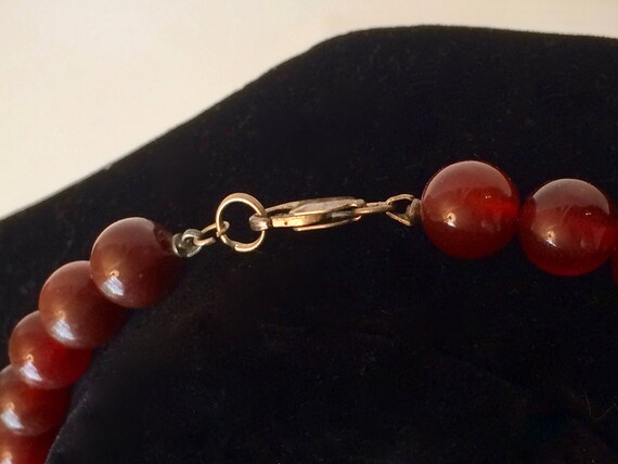 Onyx and Carnelian Radiant Necklace - image 3