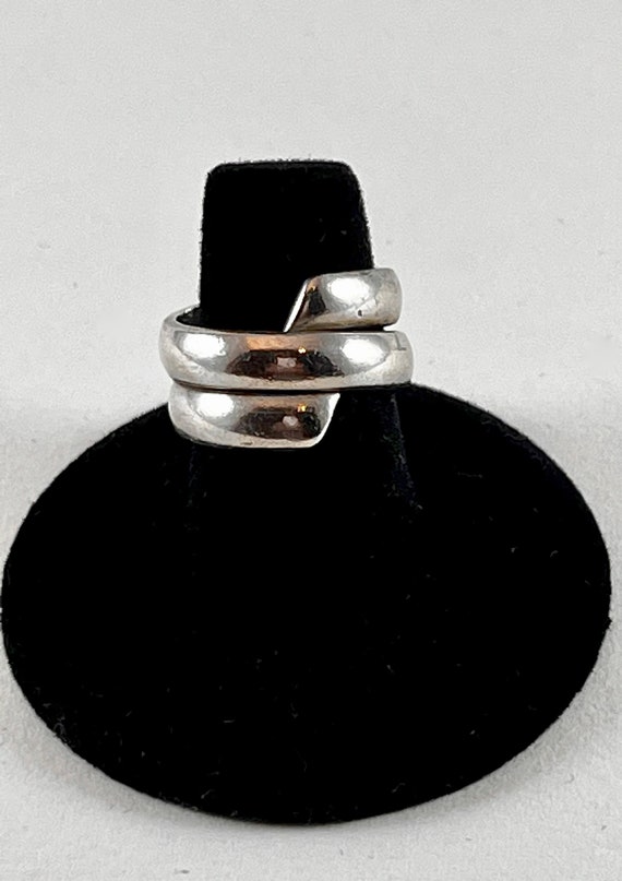 Vintage Sterling Silver Coil Ring