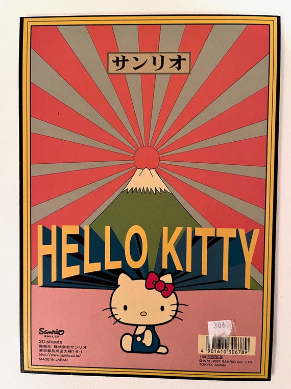Vintage Hello Kitty Notebooks and Stationary 2001 - Etsy