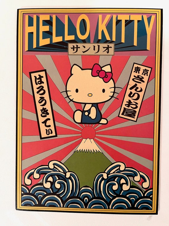 Vintage Hello Kitty Notebooks and Stationary 2001 - Etsy