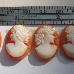 Cameo Carnelian Shell ,from Italy torre del Greco. by Lombardo Studios