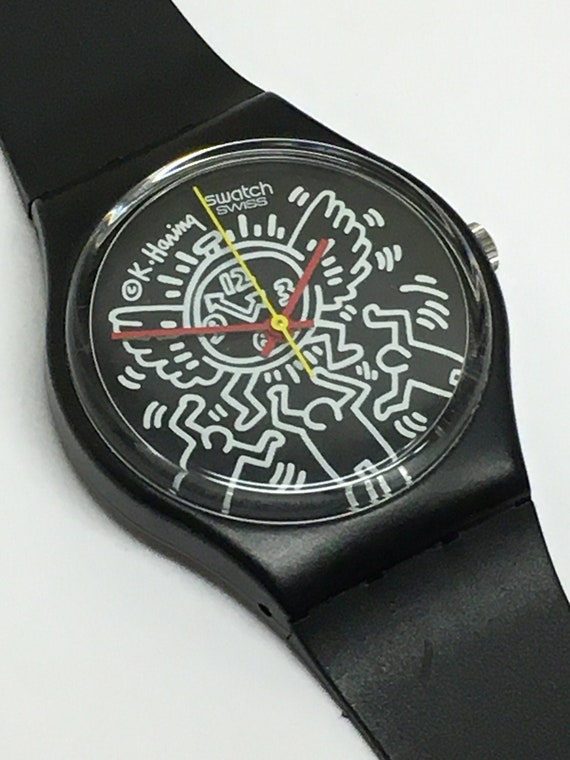 Keith haring swatch watch value Clearance